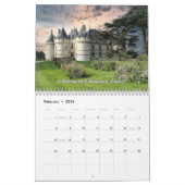 Calendrier Châteaux de la Loire - Palais en France (Feb 2026)