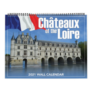 Calendrier Châteaux du Mur de la Loire 2021