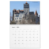 Calendrier Châteaux en Europe 2024 (Mar 2026)