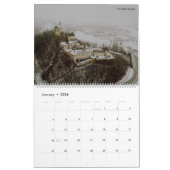 Calendrier Châteaux en Europe 2024 (Jan 2026)