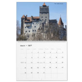 Calendrier Châteaux en Europe 2024 (Mar 2027)