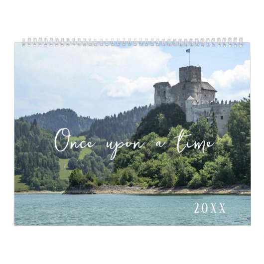Calendrier Châteaux Quatre saisons conte de fées Wall (Protection)