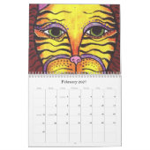Calendrier Chats 2010 d'art (Feb 2027)