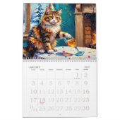 Calendrier Chats 2027 (Jan 2027)