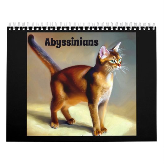 Calendrier Chats abyssiniques (Protection)