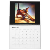 Calendrier Chats abyssiniques (Mar 2027)