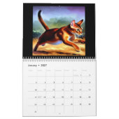 Calendrier Chats abyssiniques (Jan 2027)