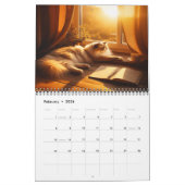 Calendrier Chats confortables Ragdoll : une année de confort (Feb 2026)