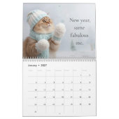 Calendrier Chats Coquets 2026 (Jan 2027)