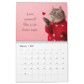Calendrier Chats Coquets 2026 (Feb 2027)