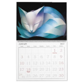 Calendrier Chats Cubisme Abstrait (Jan 2027)
