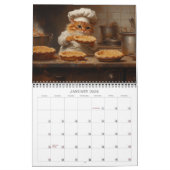 Calendrier Chats dans les tableaux anciens maîtres 2026 Calen (Jan 2026)