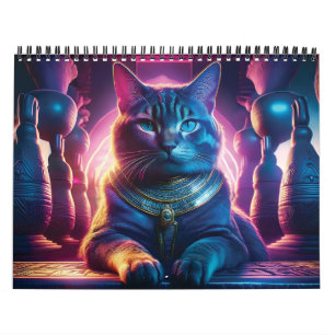 Calendrier Chats égyptiens