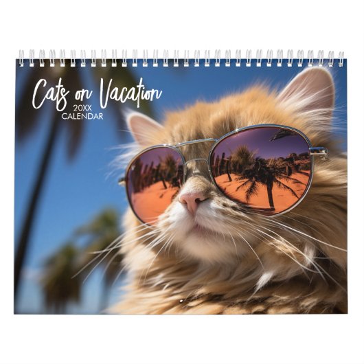 Calendrier Chats en vacances (Protection)
