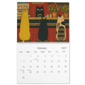 Calendrier Chats et Café (Feb 2027)