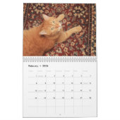 Calendrier Chats et chatons (Feb 2026)