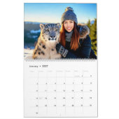 Calendrier Chats et femmes sauvages (Jan 2027)
