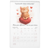 Calendrier Chats joueurs : Une année de sagesse (Feb 2027)