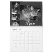 Calendrier Chats Noirs Et Blancs (Feb 2027)