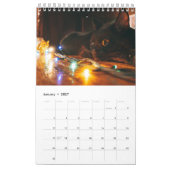 Calendrier Chats noirs une page (Jan 2027)