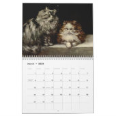 Calendrier Chats tigrés siamois persans 2012 de Tom de chats (Mar 2026)