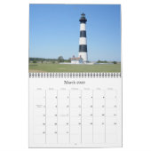 Calendrier - Chaussures en bord de mer (Mar 2026)