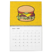 Calendrier Cheeseburger (Mar 2027)