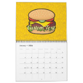 Calendrier Cheeseburger (Jan 2026)