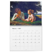 Calendrier Chef-d'œuvre de Bouguereau (Feb 2027)