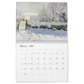 Calendrier Chef-d'œuvre de Claude Monet (Feb 2027)