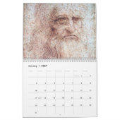 Calendrier Chef-d'œuvre de Léonard de Vinci (Jan 2027)
