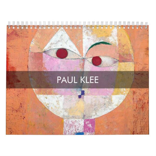 Calendrier Chef-d'œuvre de Paul Klee (Protection)