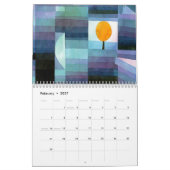 Calendrier Chef-d'œuvre de Paul Klee (Feb 2027)