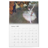 Calendrier Chef-d'œuvre d'Edgar Degas (Jan 2027)