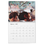 Calendrier Chef-d'œuvre d'Edgar Degas (Feb 2027)