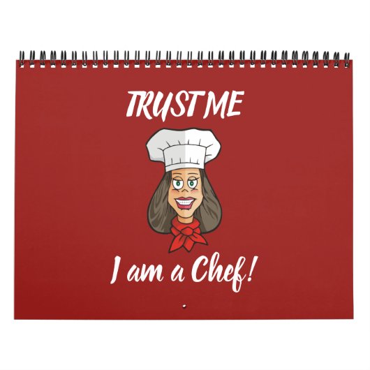 Calendrier Chef femme (Protection)