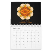 Calendrier "Chemin Chakra" Guérir les Mandalas (Mar 2026)
