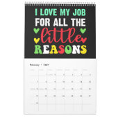 Calendrier Chères inspirations des enseignants (Feb 2027)