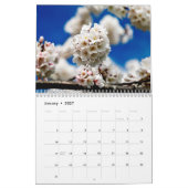 Calendrier Cherry Blossom Time (Jan 2027)