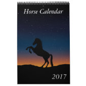 Calendrier Cheval 2017 (Protection)