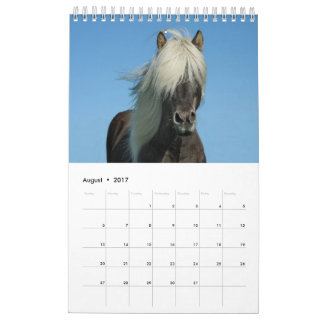 Calendrier Cheval 2017