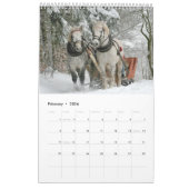 Calendrier Cheval 2017 (Feb 2026)