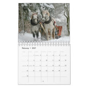 Calendrier Cheval 2017 (Feb 2027)