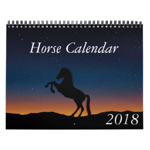 Calendrier Cheval 2018