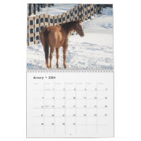 Calendrier mural Calendrier des chevaux - Dream Horses 2024