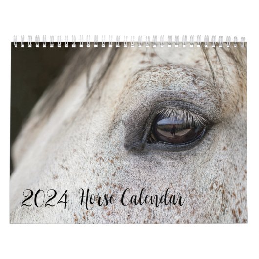Calendrier Cheval 2024 Avec Vos Photos (Protection)