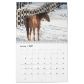 Calendrier Cheval 2026 (Jan 2027)