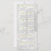 Calendrier Cheval - Carte de vœux 2026 (Dos)