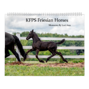 Calendrier Cheval friésien KFPS