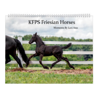 Calendrier Cheval friésien KFPS